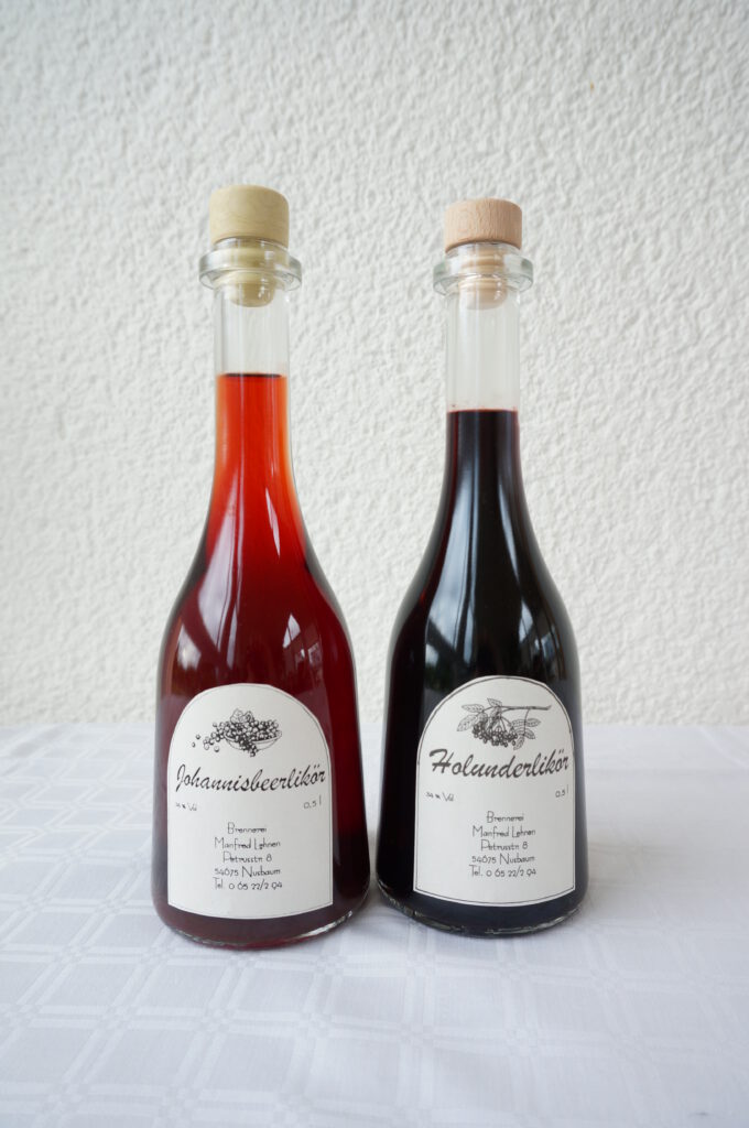 Auswahl unserer Liköre